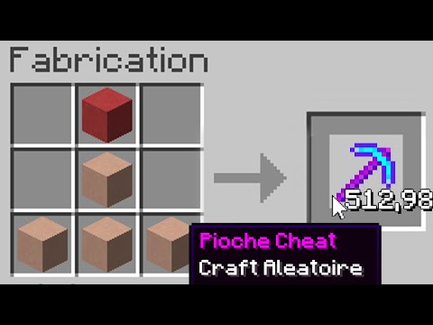 MINECRAFT BUT CRAFTS ARE WTF...