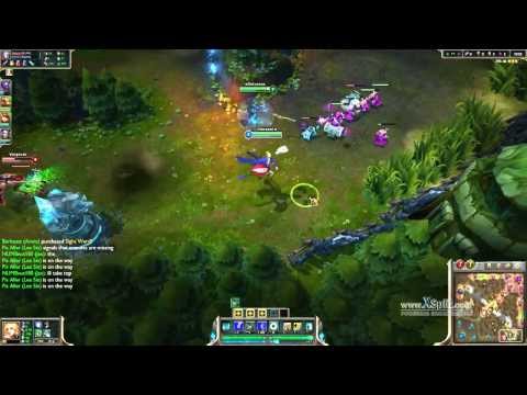 Janna/Vayne vs Varus/Galio Bot Lane