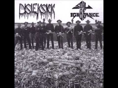 SOIL OF IGNORANCE / Tracks from Disleksick split 7" (2012)