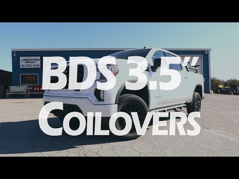 2021 GMC Sierra Elevation Edition gets BDS 3.5\" lift w/ FOX DSC Coilovers!