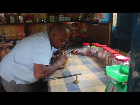 Ceylon - Srí Lanka 2019 - video Josef Němec -  náš řidič zastavil u silnice a koupil nám ovoce