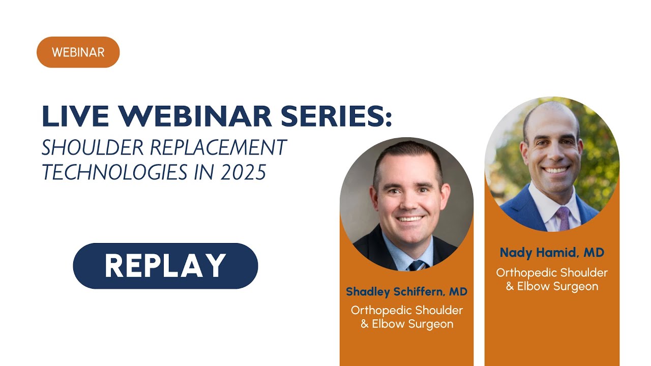 OrthoCarolina 2025 Shoulder Technologies Webinar