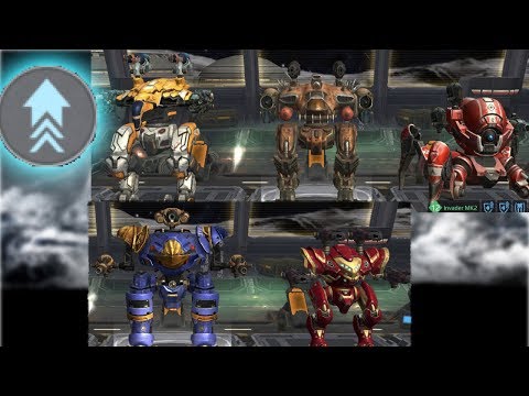 Only Using Jumping Robots In Hangar - Ambush Killers From Above | War Robots