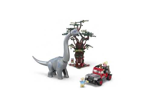Vidéo LEGO Jurassic World 76960 : La découverte du brachiosaure