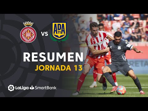Resumen de Girona FC vs AD Alcorcón (0-0)