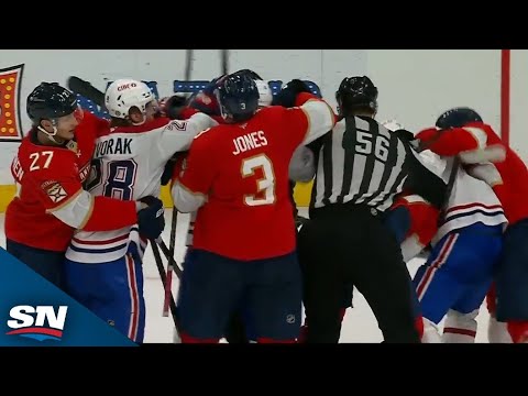 Panthers And Canadiens Get Into It After Niko Mikkola Claps A Shot At The Buzzer