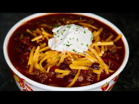 Award Winning Homemade Crockpot Chili Recipe