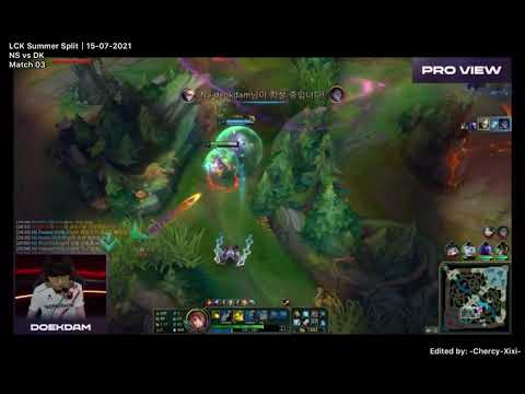 2021 LCK Summer Split｜150721｜NS vs DK｜Deokdam’s Highlights • “Dzreal!”