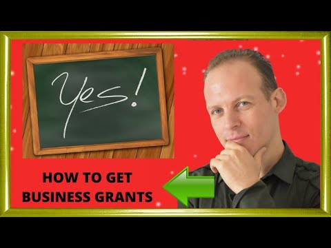 How to get small business, nonprofit, and individual grants Video