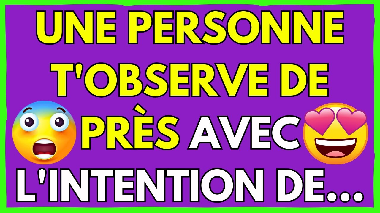 🔴Qui T'OBSERVE EN SECRET a Des Plans De...