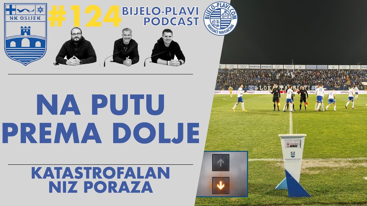 Bijelo-plavi podcast 124: Na putu prema dolje (PRVI DIO)