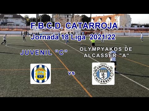 FBCD CATARROJA YOUTH FOOTBALL "C" ON MATCHDAY 18 OF LALIGA 2nd REGIONAL GROUP 10 SEASON 2021-22