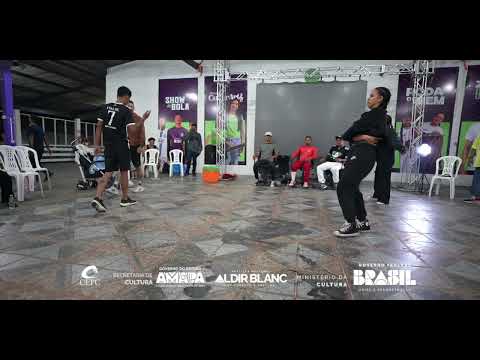 LIL W & DAVI 🆚 FLAVIA & ELANE | B.boy 2vs2 – Semifinal | 1º Festival Carlos Carneiro