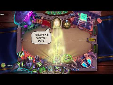 Rejection of the Gift - Warcraft Cinematic Recreated In Hearhtstone