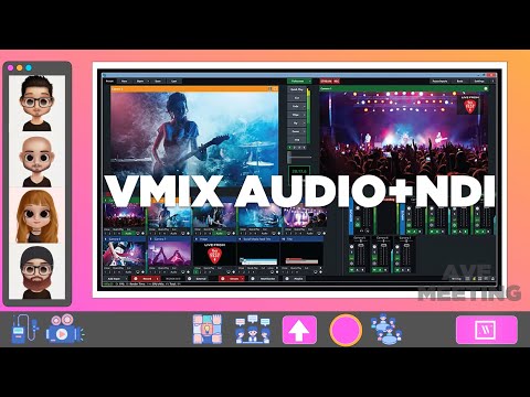 AV Tech Talks 045 - vMix Audio & NDI