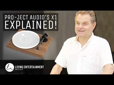 Pro-Ject Audio Systems X1 Turntable Explained! With Heinz Lichtenegger