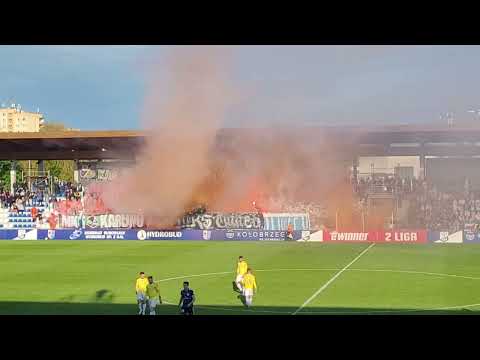 Doping kibiców Kotwicy Kołobrzeg