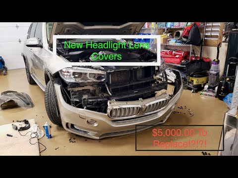 2014-2018 x5 Headlight Lens Replacement HD 1080p 60