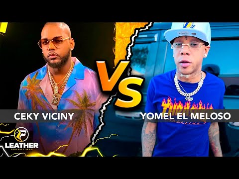 GUERRA MUSICAL entre Yomel El Meloso y Ceky Viciny (Mira lo que paso donde LEO RD)