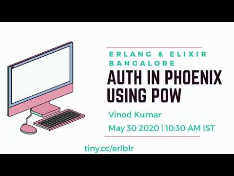 Auth In Phoenix Using Pow