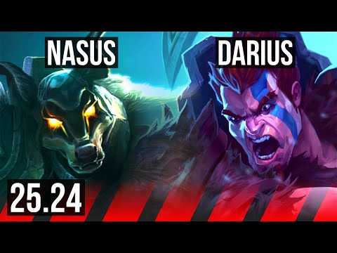 NASUS vs DARIUS (TOP) | EUW Grandmaster | 25.24
