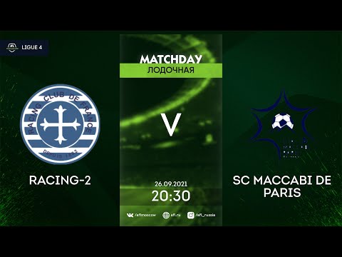 AFL21. France. Ligue 4. Day 11. Racing 2 - Maccabi de Paris