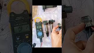 Ignition coil test with Multimeter . 3 pin ignition coil 660cc coil . coil problem .car coil #shorts
