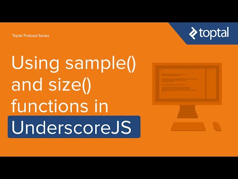 Javascript Video Tutorial Using Sample And Size Functions In Underscorejs