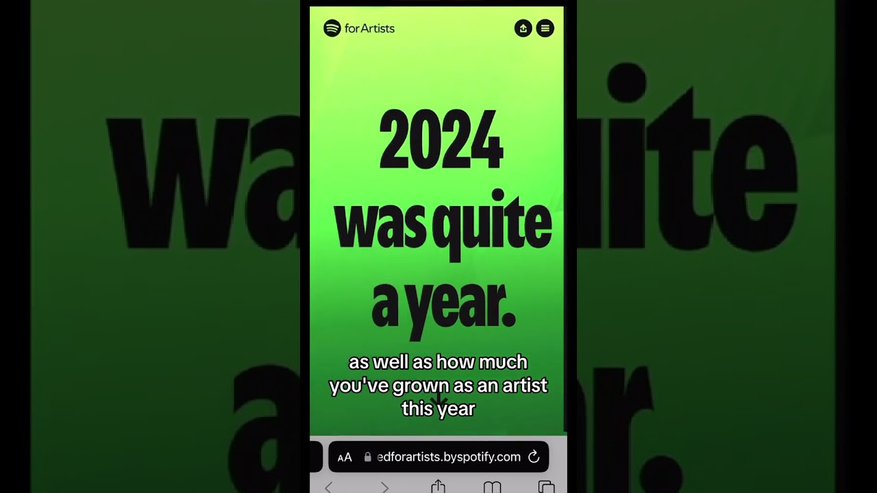 How to find Spotify Wrapped for 2024 if you're an ARTIST