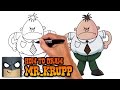 How to Draw Mr.Krupp | Captain Underpants