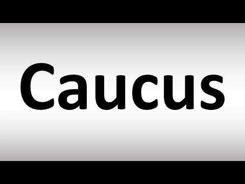 How to Pronounce Caucus
