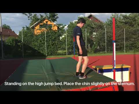 High Jump Made Simple, The Right Rotation – Exercise No. 3: Falling into the Bridge