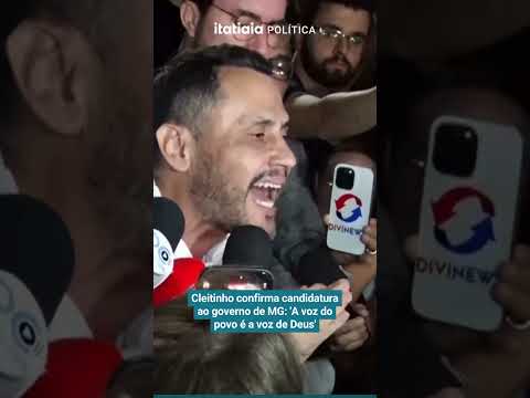 SENADOR CLEITINHO CONFIRMA QUE SERÁ CANDIDATO AO GOVERNO DE MINAS GERAIS