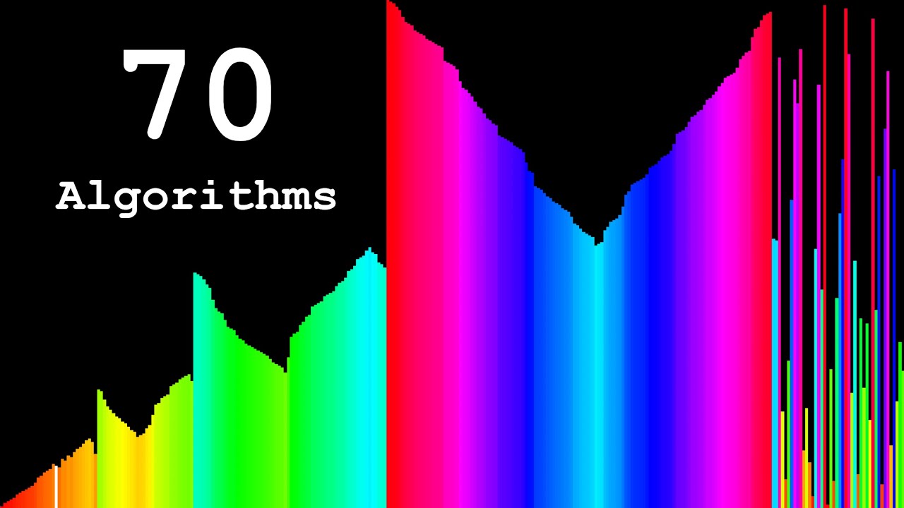 Visualizing 70 Sorting Algorithms