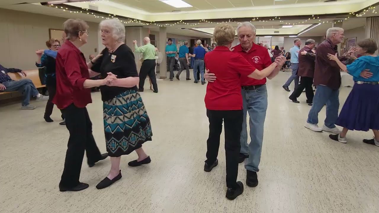 Round dancing with Pat Hilton cueing at Singles & Doubles Square Dance Club in St. Louis, MO 11/22/25.