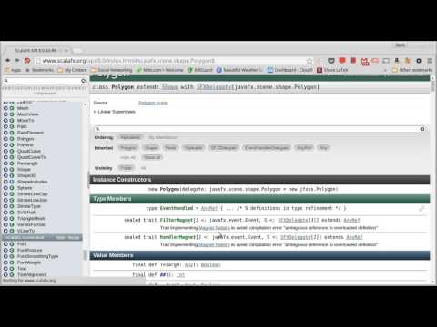 Polygon and Polyline (in ScalaFX)