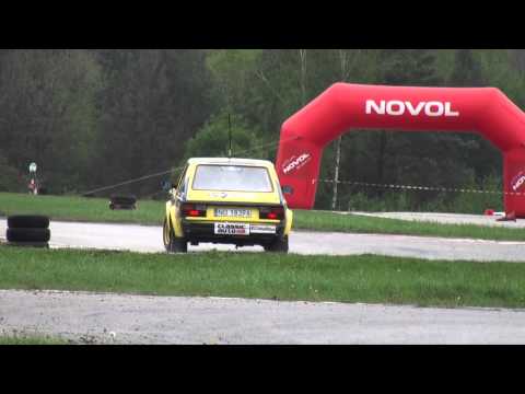 Andrzej Borkowski / Adam Dowgird - FSO POLONEZ 2000 RALLY - CATD 1 Runda Tor Kielce 2014