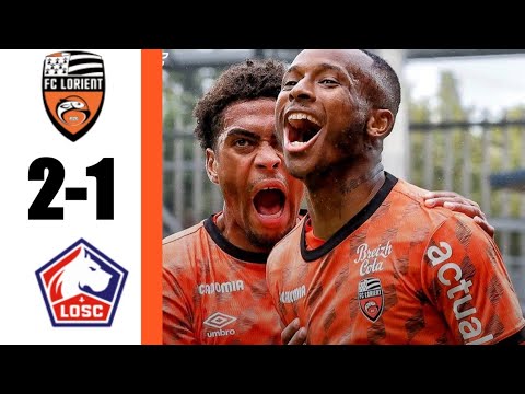 Lorient Vs Lille 2-1 All Goal & Match Highlights League I 2022HD