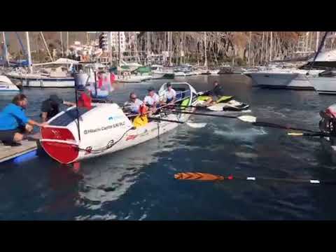 Grey Escape start - first 4 minutes of their Talisker Whisky Atlantic Challenge