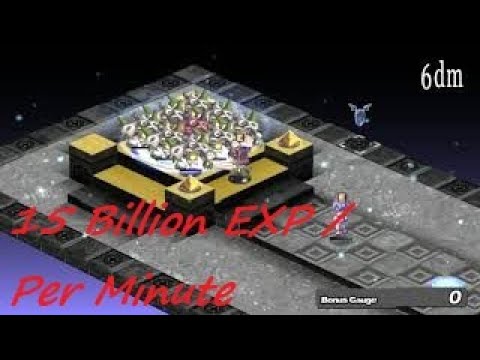 Disgaea 1 Best EXP Farm in Laharl's Story - Demonhall Mirror Stage 8