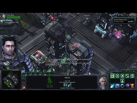 StarCraft II: Nova Covert Ops Campaign Mission 8 - Dark Skies