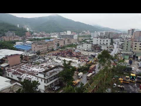 Cleanup and repair underway in tornado-hit towns of China's Guangdong