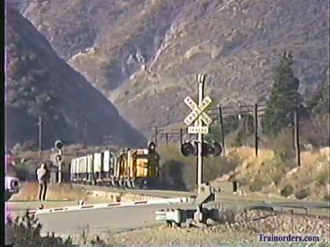 Classic Railroad Series 06 - ATSF and UP on Cajon Pass January 7, 1989