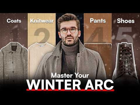 WINTER ESSENTIALS that every man needs | Style advice for men
