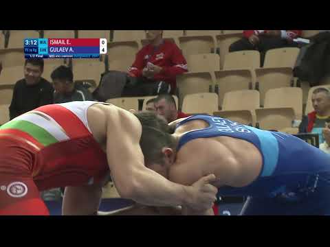 1/2 FS - 74 kg: A. GULAEV (SVK) df. E. ISMAIL (BUL) by VSU, 10-0