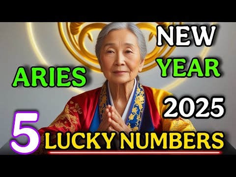 🔥 5 Lucky Numbers for Aries to Become Millionaires in 2025 💰✨ | Must Watch