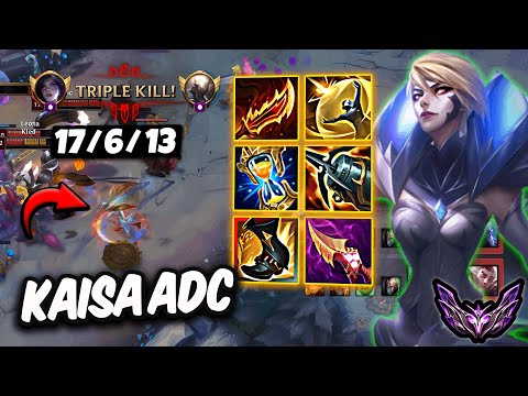 Kaisa vs Xayah ADC ( OTP ) Korea Master 471 LP 17/6/13 | Patch 25.24