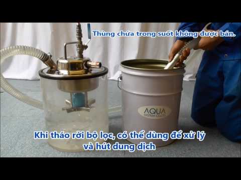 Máy hút bụi kiểu thùng (Dạng khí nén)  AVC-550SUS-SET-i  【AQUASYSTEM VIET NAM CO.,LTD】