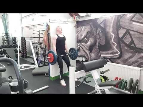 60KG STRICT CURL - 18 Year Old Powerlifter