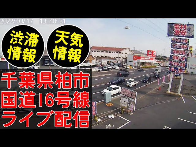 国道16号線 柏の葉